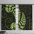 Green New Zealand Paisley Silver Fern Window Curtain Aotearoa Maori LT14 With Hooks Green - Polynesian Pride