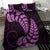 Purple New Zealand Paisley Silver Fern Bedding Set Aotearoa Maori LT14 - Polynesian Pride