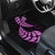 Purple New Zealand Paisley Silver Fern Car Mats Aotearoa Maori LT14 - Polynesian Pride