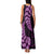 Purple New Zealand Paisley Silver Fern Family Matching Tank Maxi Dress and Hawaiian Shirt Aotearoa Maori LT14 - Polynesian Pride