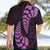 Purple New Zealand Paisley Silver Fern Hawaiian Shirt Aotearoa Maori LT14 - Polynesian Pride