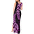 Purple New Zealand Paisley Silver Fern Tank Maxi Dress Aotearoa Maori LT14 - Polynesian Pride