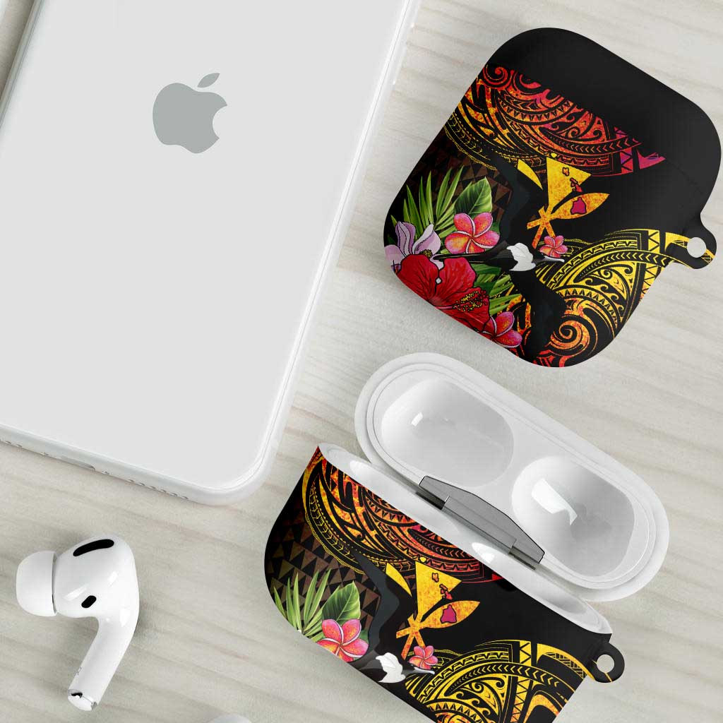 Hawaii Iwa Bird AirPods Case Great Frigatebird Kanaka Tropical Hippie Style LT14 - Polynesian Pride