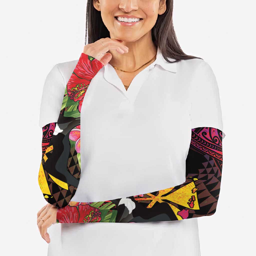 Hawaii Iwa Bird Arm Sleeves Great Frigatebird Kanaka Tropical Hippie Style LT14 - Polynesian Pride