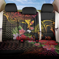 Hawaii Iwa Bird Back Car Seat Cover Great Frigatebird Kanaka Tropical Hippie Style LT14 One Size Black - Polynesian Pride