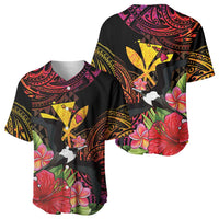 Hawaii Iwa Bird Baseball Jersey Great Frigatebird Kanaka Tropical Hippie Style LT14 - Polynesian Pride