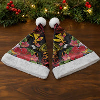 Hawaii Iwa Bird Christmas Santa Hat Great Frigatebird Kanaka Tropical Hippie Style - Polynesian Pride