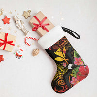 Hawaii Iwa Bird Christmas Stocking Great Frigatebird Kanaka Tropical Hippie Style - Polynesian Pride