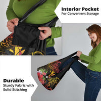 Hawaii Iwa Bird Grocery Bag Great Frigatebird Kanaka Tropical Hippie Style - Polynesian Pride