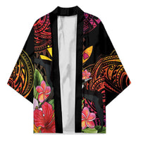 Hawaii Iwa Bird Kimono Great Frigatebird Kanaka Tropical Hippie Style - Polynesian Pride