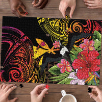 Hawaii Iwa Bird Puzzle Great Frigatebird Kanaka Tropical Hippie Style LT14 - Polynesian Pride