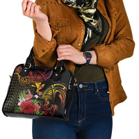 Hawaii Iwa Bird Shoulder Handbag Great Frigatebird Kanaka Tropical Hippie Style LT14 - Polynesian Pride