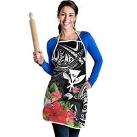 Hawaii Iwa Bird Apron Great Frigatebird Kanaka Tropical Flowers LT14 - Polynesian Pride