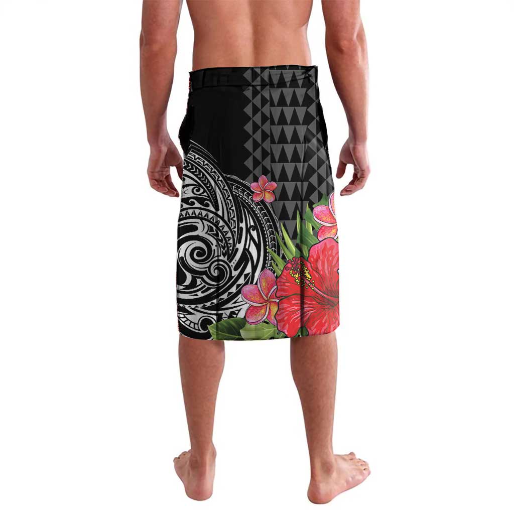 Hawaii Iwa Bird Lavalava Great Frigatebird Kanaka Tropical Flowers - Polynesian Pride