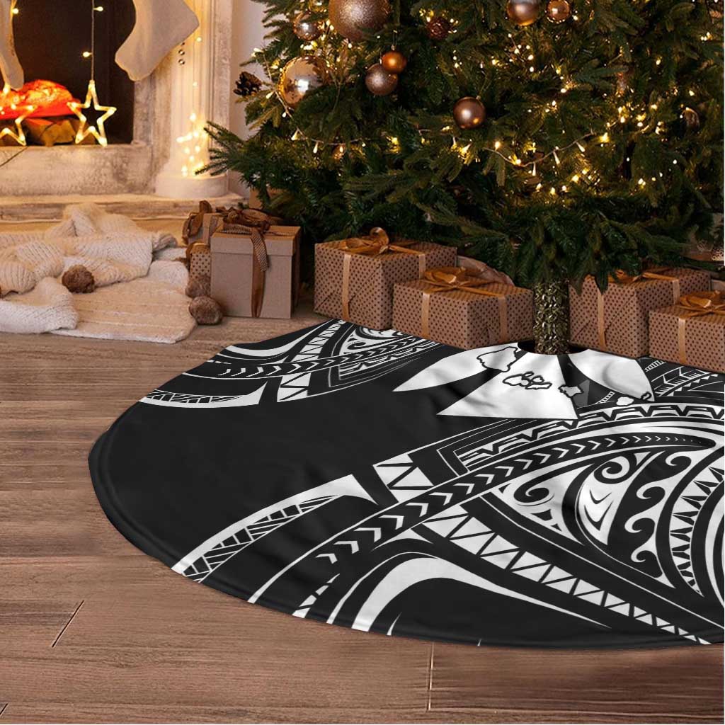 Hawaii Iwa Bird Tree Skirt Great Frigatebird Kanaka Tropical Flowers LT14 - Polynesian Pride