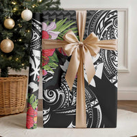 Hawaii Iwa Bird Wrapping Paper Great Frigatebird Kanaka Tropical Flowers LT14 - Polynesian Pride
