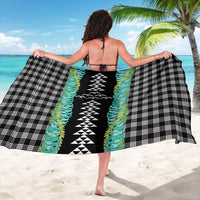 Black Palaka Hawaii Iwa Bird Sarong Hawaiian Kakau Jade Vine Lei - Polynesian Pride