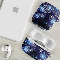 Matariki New Zealand AirPods Case NZ Niho Taniwha Maori New Year Blue Galaxy LT14 - Polynesian Pride