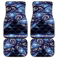 Matariki New Zealand Car Mats NZ Niho Taniwha Maori New Year Blue Galaxy LT14 - Polynesian Pride