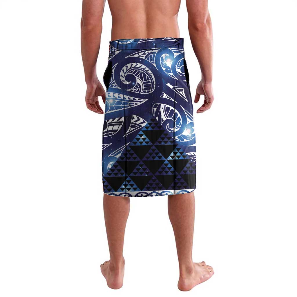 Matariki New Zealand Lavalava NZ Niho Taniwha Maori New Year Blue Galaxy LT14 - Polynesian Pride