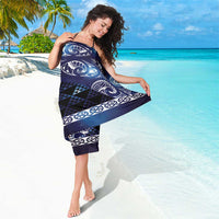 Matariki New Zealand Sarong NZ Niho Taniwha Maori New Year Blue Galaxy LT14 - Polynesian Pride