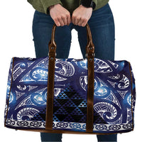 Matariki New Zealand Travel Bag NZ Niho Taniwha Maori New Year Blue Galaxy