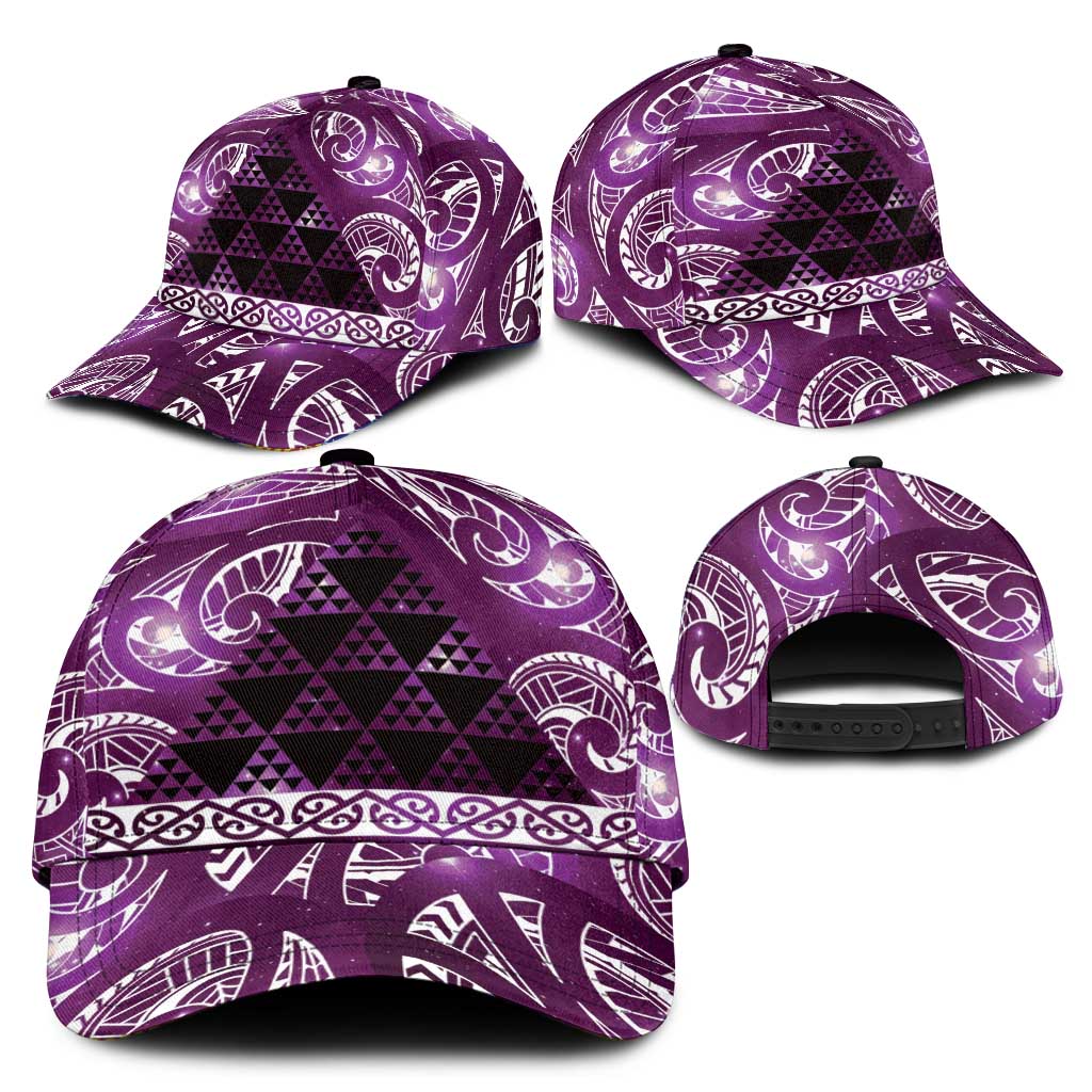 Matariki New Zealand Classic Cap NZ Niho Taniwha Maori New Year Purple Galaxy