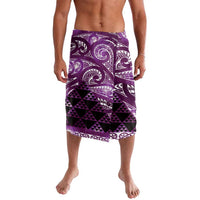 Matariki New Zealand Lavalava NZ Niho Taniwha Maori New Year Purple Galaxy LT14 Purple - Polynesian Pride