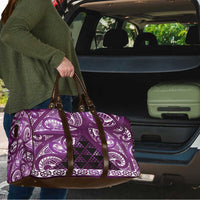 Matariki New Zealand Travel Bag NZ Niho Taniwha Maori New Year Purple Galaxy