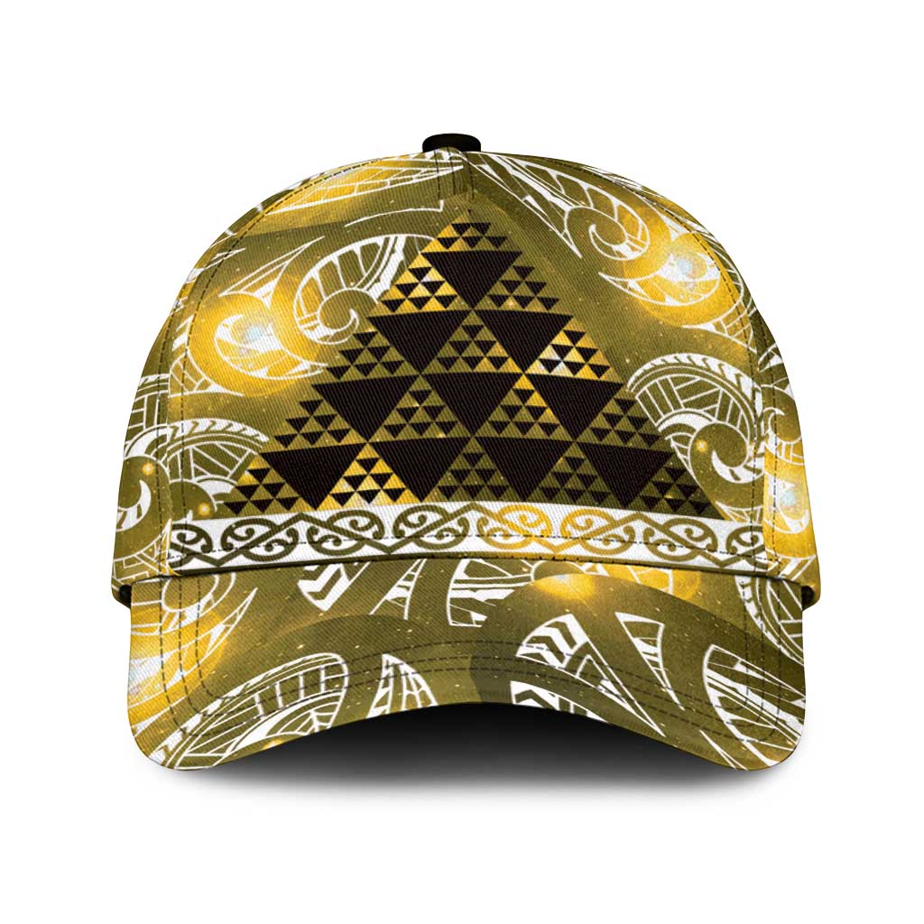 Matariki New Zealand Classic Cap NZ Niho Taniwha Maori New Year Yellow Galaxy