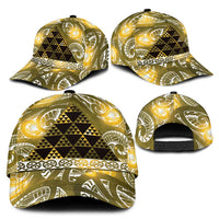 Matariki New Zealand Classic Cap NZ Niho Taniwha Maori New Year Yellow Galaxy LT14 - Polynesian Pride