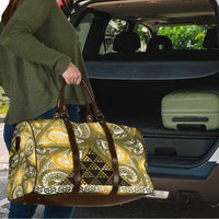 Matariki New Zealand Travel Bag NZ Niho Taniwha Maori New Year Yellow Galaxy