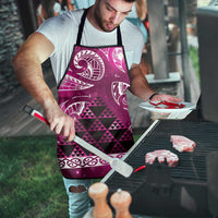 Matariki New Zealand Apron NZ Niho Taniwha Maori New Year Pink Galaxy LT14 - Polynesian Pride