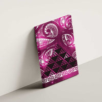 Matariki New Zealand Canvas Wall Art NZ Niho Taniwha Maori New Year Pink Galaxy LT14 - Polynesian Pride