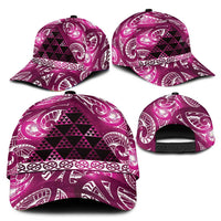 Matariki New Zealand Classic Cap NZ Niho Taniwha Maori New Year Pink Galaxy LT14 - Polynesian Pride