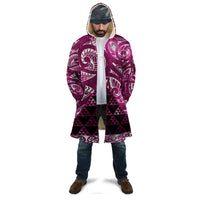 Matariki New Zealand Cloak NZ Niho Taniwha Maori New Year Pink Galaxy LT14 - Polynesian Pride