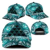 Matariki New Zealand Classic Cap NZ Niho Taniwha Maori New Year Cyan Galaxy