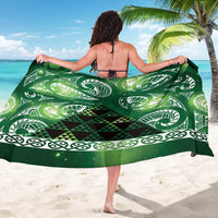Matariki New Zealand Sarong NZ Niho Taniwha Maori New Year Green Galaxy LT14 - Polynesian Pride