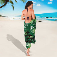 Matariki New Zealand Sarong NZ Niho Taniwha Maori New Year Green Galaxy LT14 - Polynesian Pride