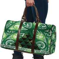Matariki New Zealand Travel Bag NZ Niho Taniwha Maori New Year Green Galaxy