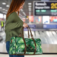 Matariki New Zealand Travel Bag NZ Niho Taniwha Maori New Year Green Galaxy