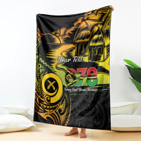 Personalised Vanuatu 678 Blanket Proud To Be A Ni-Van LT14 - Polynesian Pride