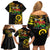 Personalised Vanuatu 678 Family Matching Off Shoulder Short Dress and Hawaiian Shirt Proud To Be A Ni-Van