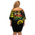 Personalised Vanuatu 678 Family Matching Off Shoulder Short Dress and Hawaiian Shirt Proud To Be A Ni-Van