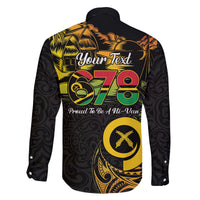 Personalised Vanuatu 678 Family Matching Puletasi and Hawaiian Shirt Proud To Be A Ni-Van LT14 - Polynesian Pride