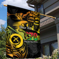 Personalised Vanuatu 678 Garden Flag Proud To Be A Ni-Van LT14 - Polynesian Pride