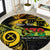 Personalised Vanuatu 678 Round Carpet Proud To Be A Ni-Van