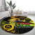 Personalised Vanuatu 678 Round Carpet Proud To Be A Ni-Van