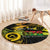 Personalised Vanuatu 678 Round Carpet Proud To Be A Ni-Van