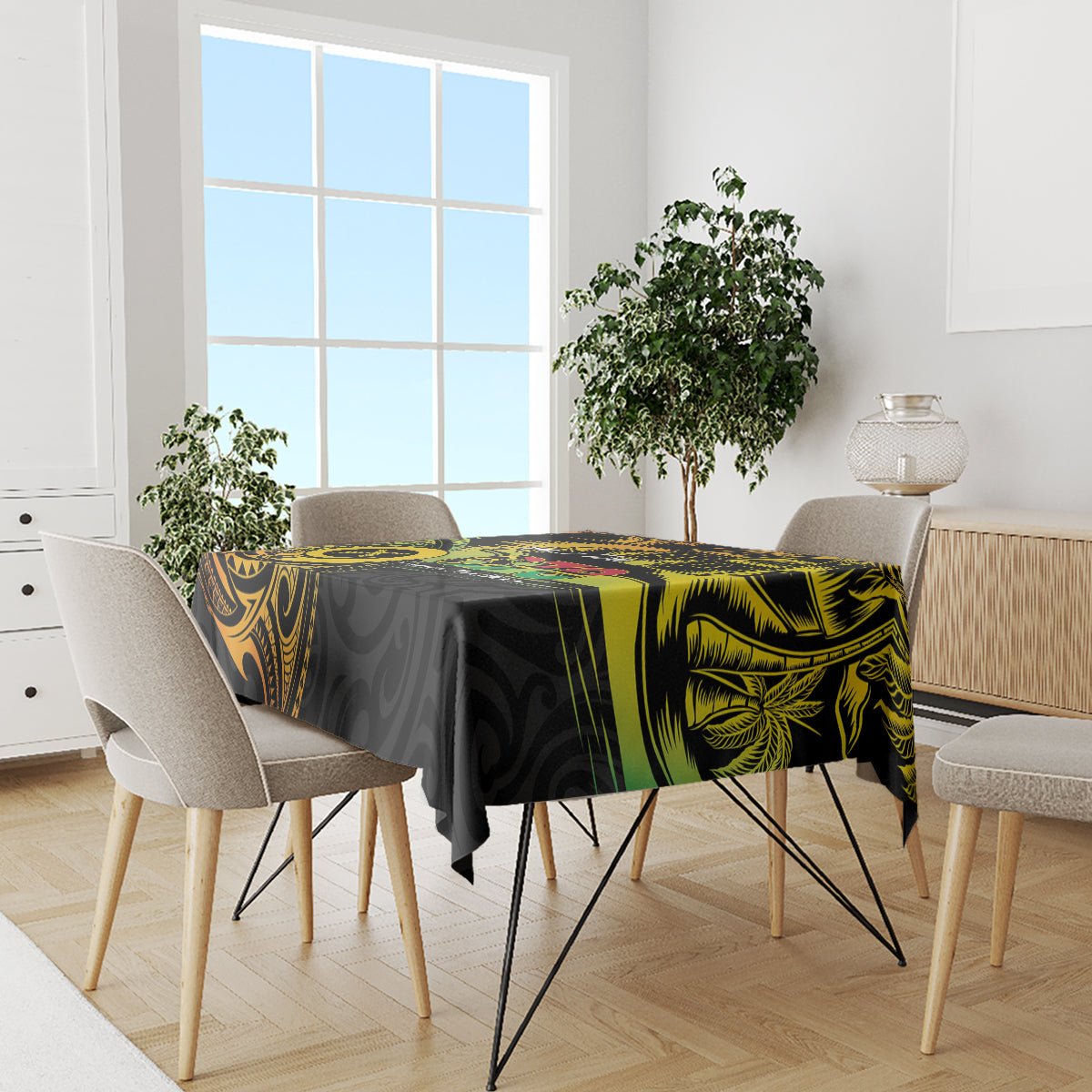 Personalised Vanuatu 678 Tablecloth Proud To Be A Ni-Van LT14 - Polynesian Pride